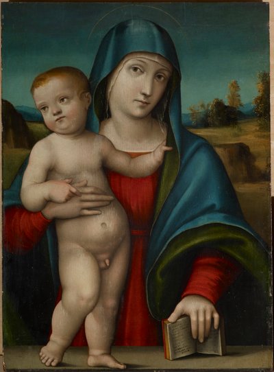 Madonna and Child by Giulio Francia